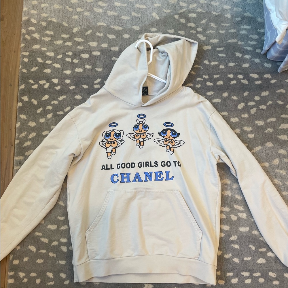 MEGA YATCH HOODIE GOOD GIRLS GO TO CHANEL BAD GIRLS GO TO GUCCI